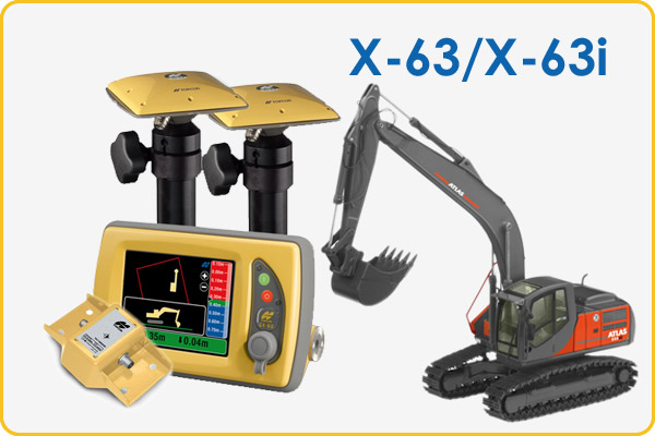 Система 3D X63/X63i для экскаваторов